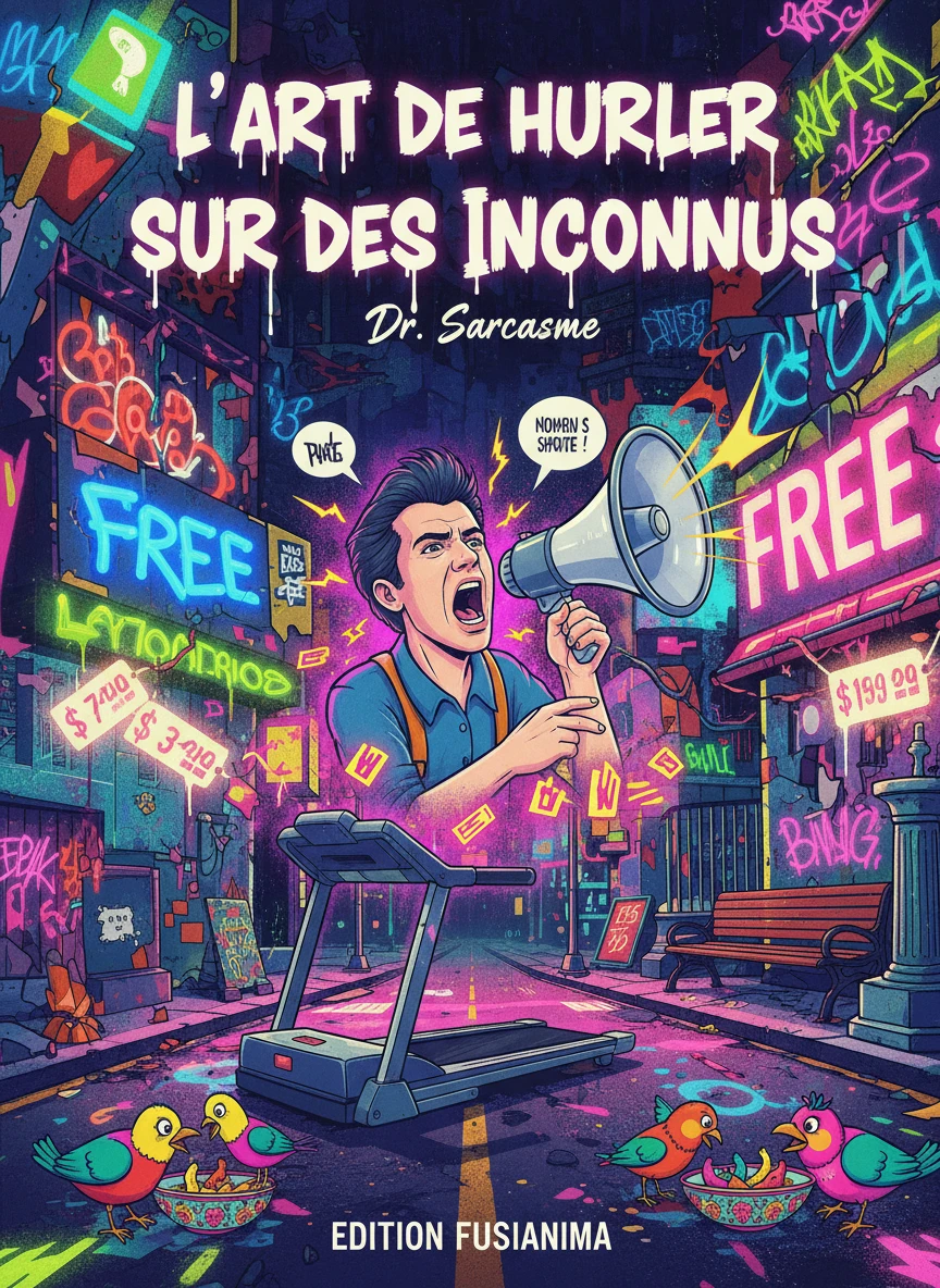 Couverture du livre L'Art de hurler sur des inconnus