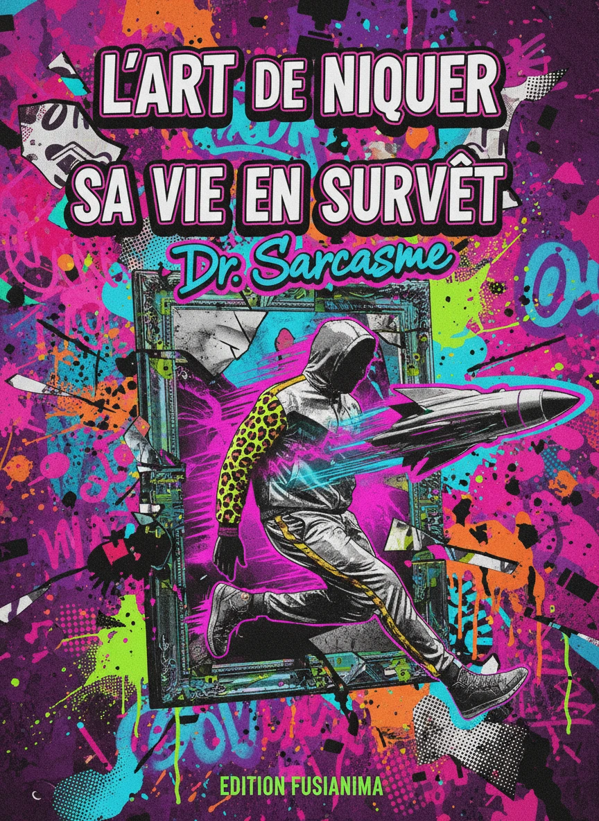 Couverture du livre L'art de niquer sa vie en survêt