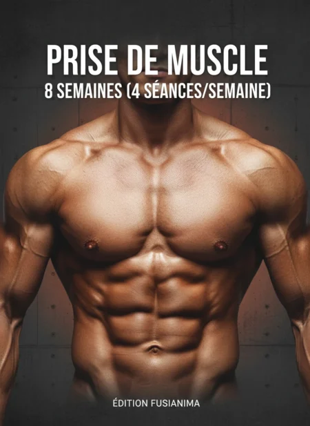 Prise de muscle 8 semaines (4 séances-semaine)