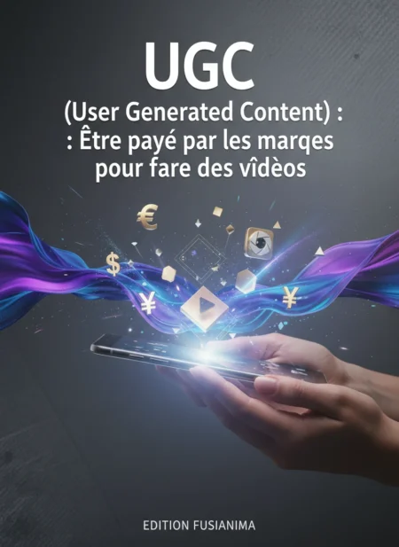 UGC (User Generated Content) : Être payé par les marques pour faire des vidéos.
