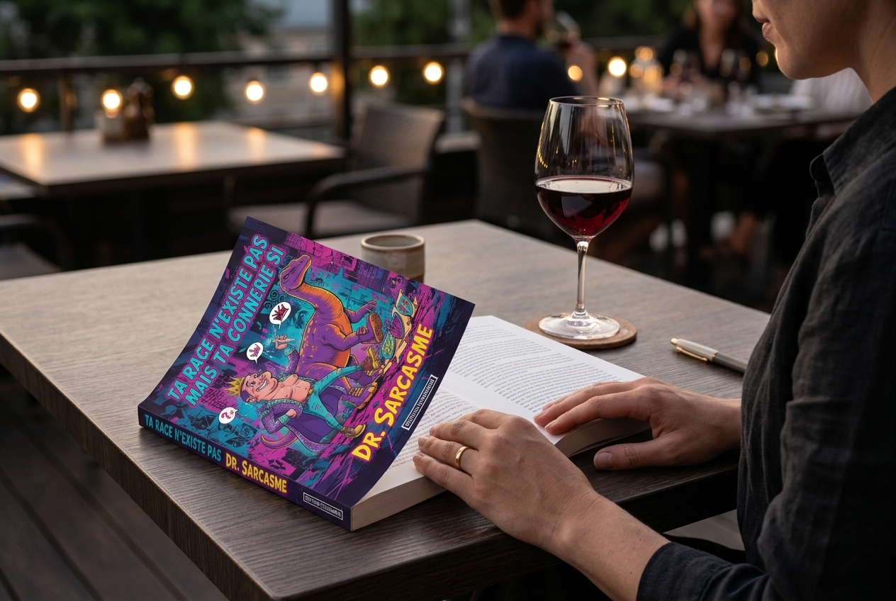 Ta race n'existe pas mais ta connerie si – Image 2