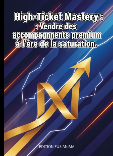 High-Ticket Mastery : Vendre des accompagnements premium à l'ère de la saturation.