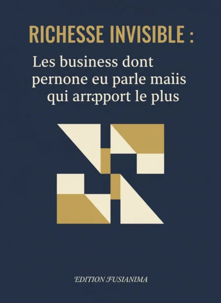 Richesse Invisible : Les business dont personne ne parle mais qui rapportent le plus.