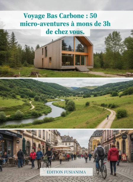 Voyage Bas Carbone : 50 micro-aventures à moins de 3h de chez vous.