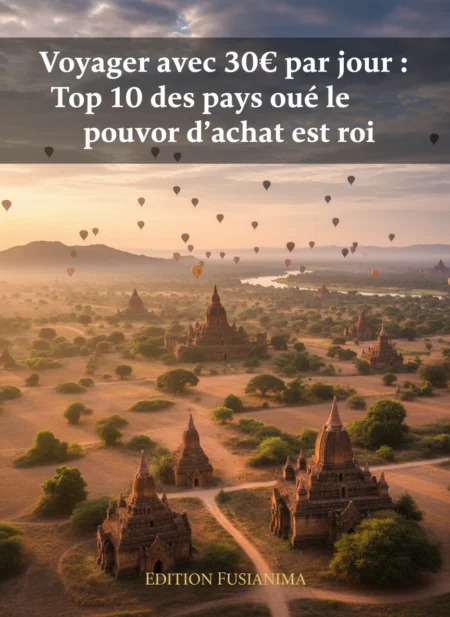 Voyager avec 30€ par jour : Top 10 des pays où le pouvoir d'achat est roi.